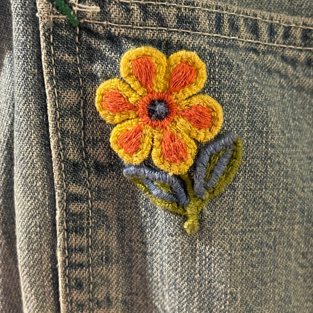 Vintage 90s Levis Grateful Dead Patchwork Hippie Festival Jeans - Picture 2 of 13